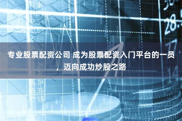 专业股票配资公司 成为股票配资入门平台的一员，迈向成功炒股之路